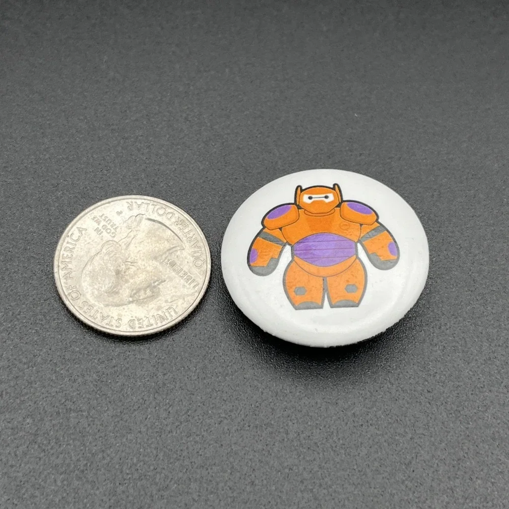 Disney Big Hero 6 Baymax Button Pin‎